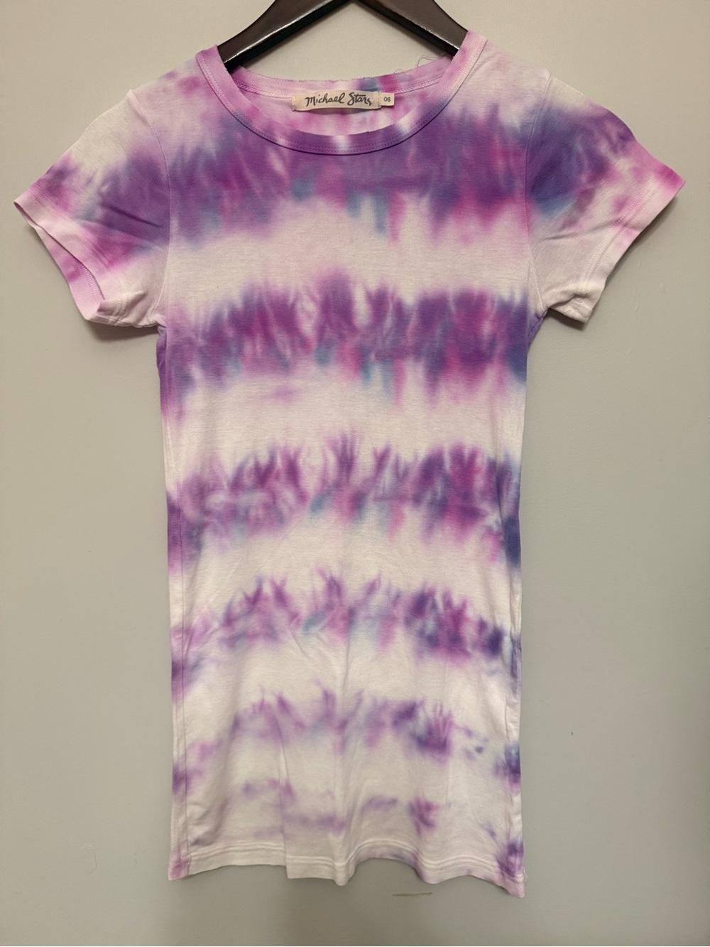 Michael Stars Tie Dyed Short Sleeve T-Shirt